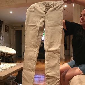 Khaki pants/jeggings